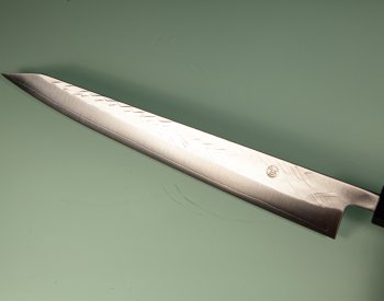 Tadafusa Wa-Sujihiki 245mm Hammered SLD Rosenholz/Bffelhorn