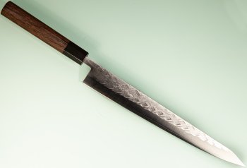 Tadafusa Wa-Sujihiki 270mm Hammered SLD Rosenholz/Bffelhorn