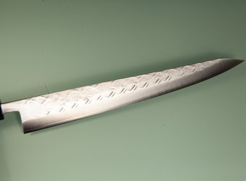 Tadafusa Wa-Sujihiki 270mm Hammered SLD Rosenholz/Bffelhorn