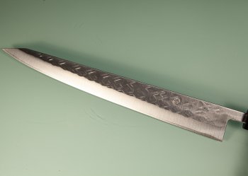 Tadafusa Wa-Sujihiki 270mm Hammered SLD Rosenholz/Bffelhorn