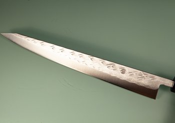 Tadafusa Wa-Sujihiki 270mm Hammered SLD Rosenholz/Bffelhorn