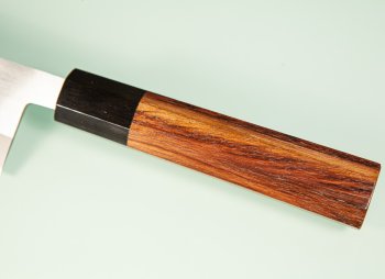 Tadafusa Migaki Wa-Santoku 165mm AO2 Rosenholz/Bffelhorn