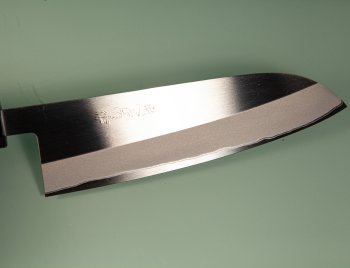 Tadafusa Migaki Wa-Santoku 165mm AO2 Rosenholz/Bffelhorn
