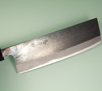 Tadafusa Aogami Tsuchime Kurouchi Wa-Nakiri 160mm RO