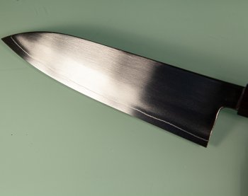 Hatsukokoro Ginsou Silver3 Wa-Santoku 175mm Ebony