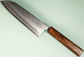 Masutani VG-1 Tsuchime Wa-Santoku 180mm burnt Oak