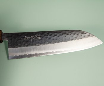 Masutani VG-1 Tsuchime Wa-Santoku 180mm burnt Oak