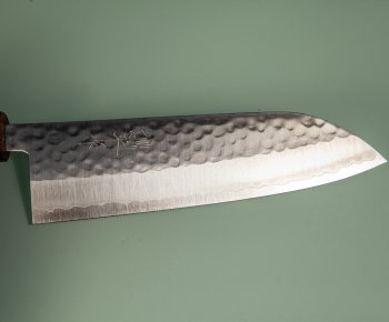 Masutani VG-1 Tsuchime Wa-Santoku 180mm burnt Oak