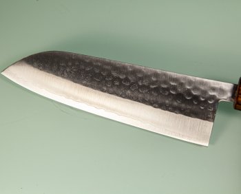 Masutani VG-1 Tsuchime Wa-Santoku 180mm burnt Oak