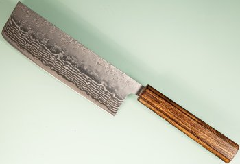 Tsunehisa 440C Dama Washiji Wa-Nakiri 165mm Oak
