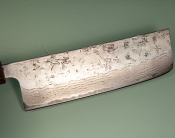 Tsunehisa 440C Dama Washiji Wa-Nakiri 165mm Oak