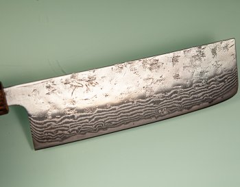 Tsunehisa 440C Dama Washiji Wa-Nakiri 165mm Oak