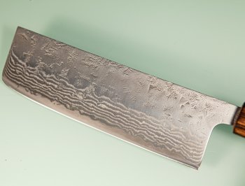 Tsunehisa 440C Dama Washiji Wa-Nakiri 165mm Oak