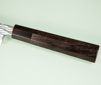 Tsunehisa AUS10 Nawame Damascus Wa-Petty 135mm Ebony/Buffalo