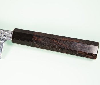 Tsunehisa AUS10 Nawame Damascus Wa-Gyuto 210mm Ebony/Buffalo