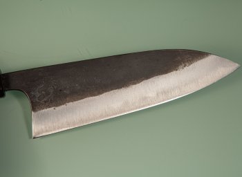 Shu Matsubara Shirogami Kurouchi Wa-Gyuto 180mm Walnuss