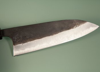 Shu Matsubara Shirogami Kurouchi Wa-Gyuto 180mm Walnuss