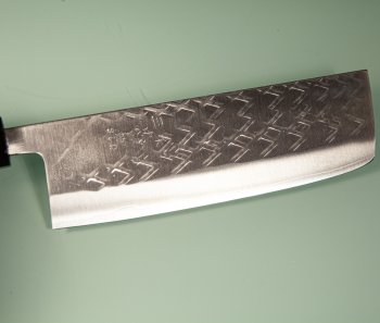 Tadafusa S-42 Wa-Nakiri 165mm Hammered SLD Rosenholz/B�ffelhorn