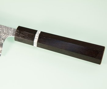 Yoshimi Kato SG2 Minamo Wa-Santoku 170mm Ebony/white
