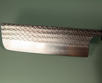 Yoshimi Kato SG2 Minamo Wa-Nakiri 160mm Ebony/white