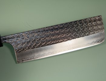 Yoshimi Kato SG2 Minamo Wa-Nakiri 160mm Ebony/red