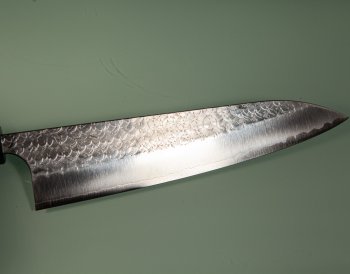 Yoshimi Kato SG2 Minamo Wa-Gyuto 215mm Ebony/white