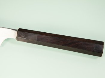 Aoki Seiryu Damascus Kengata Yanagiba 300mm mit Scheide