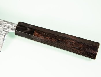 Tsunehisa G3 Nawame Damascus Wa-Nakiri 165mm Ebony/Buffalo