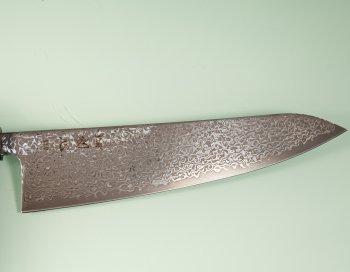 Hatsukokoro Hikari SLD Damascus Kurozome Wa-Gyuto 215mm Wenge