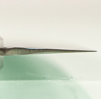 Hatsukokoro Ginrei Silver 3 Nashiji Ko-Wa-Santoku 150mm Teak