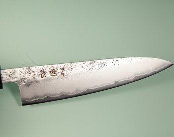 Hatsukokoro Ginrei Silver 3 Nashiji Wa-Petty 130mm Teak