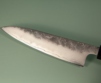Hatsukokoro Ginrei Silver 3 Nashiji Wa-Petty 130mm Teak