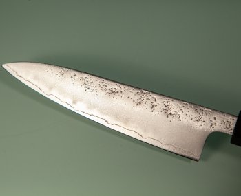 Hatsukokoro Ginrei Silver 3 Nashiji Wa-Petty 130mm Teak