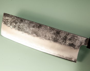 Hatsukokoro Ginrei Silver 3 Nashiji Wa-Nakiri 160mm Teak