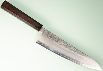 Hatsukokoro Ginrei Silver 3 Nashiji Wa-Gyuto 210mm Ebony