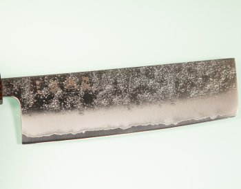 Hatsukokoro Ginrei Silver 3 Nashiji Wa-Nakiri 160mm Ebony