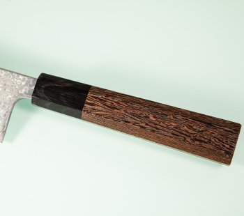 Hatsukokoro Hikari SLD Damascus Kurozome Wa-Bunka 175mm Wenge