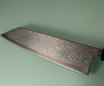 Hatsukokoro Hikari SLD Damascus Kurozome Wa-Bunka 175mm Wenge