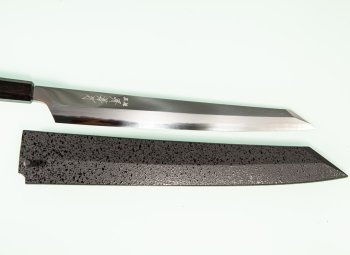 Aoki Hien Mirror / Itsuo Doi Kengata Yanagiba Mirror 300mm mit Scheide