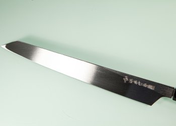 Aoki Hien Mirror / Itsuo Doi Kengata Yanagiba Mirror 300mm mit Scheide