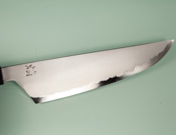 Aoki Homura Kogetsu / Itsuo Doi AO2 Wa-Gyuto 210mm mit Scheide