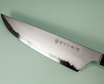 Aoki Homura Kogetsu / Itsuo Doi AO2 Wa-Gyuto 210mm mit Scheide