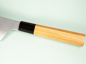 Aoki Homura Kogetsu / Itsuo Doi AO2 Wa-Gyuto 240mm mit Scheide