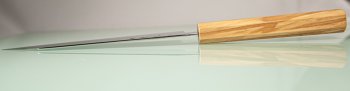 Hatsukokoro Ryuhyo Migaki SG2 Damascus Wa-Bunka 175mm Olive