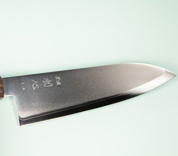 Hatsukokoro Kaijin Blue2 Wa-Santoku 180mm Bubinga