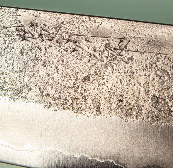 Shu Matsubara AO2 Nashiji Wa-Nakiri 165mm Walnuss
