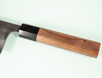 Shu Matsubara AO2 Nashiji Wa-Nakiri 165mm Walnuss