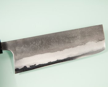 Shu Matsubara AO2 Nashiji Wa-Nakiri 165mm Walnuss
