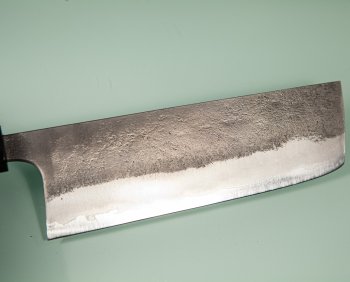 Shu Matsubara AO2 Nashiji Wa-Nakiri 165mm Walnuss
