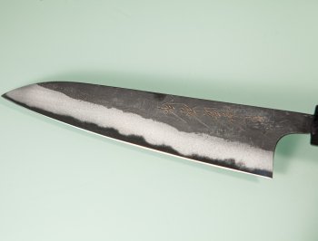 Shu Matsubara Shirogami Kurouchi Wa-Petty 160mm Walnuss